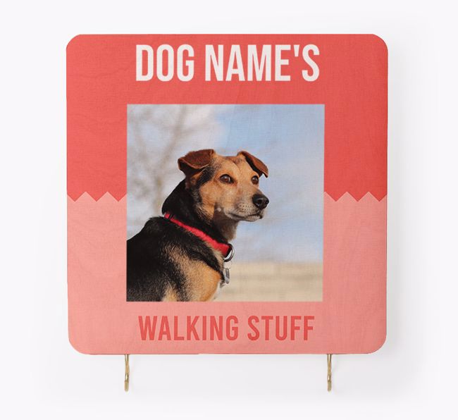 'Walking Stuff' - Photo Upload {breedFullName} Lead & Collar Hanger